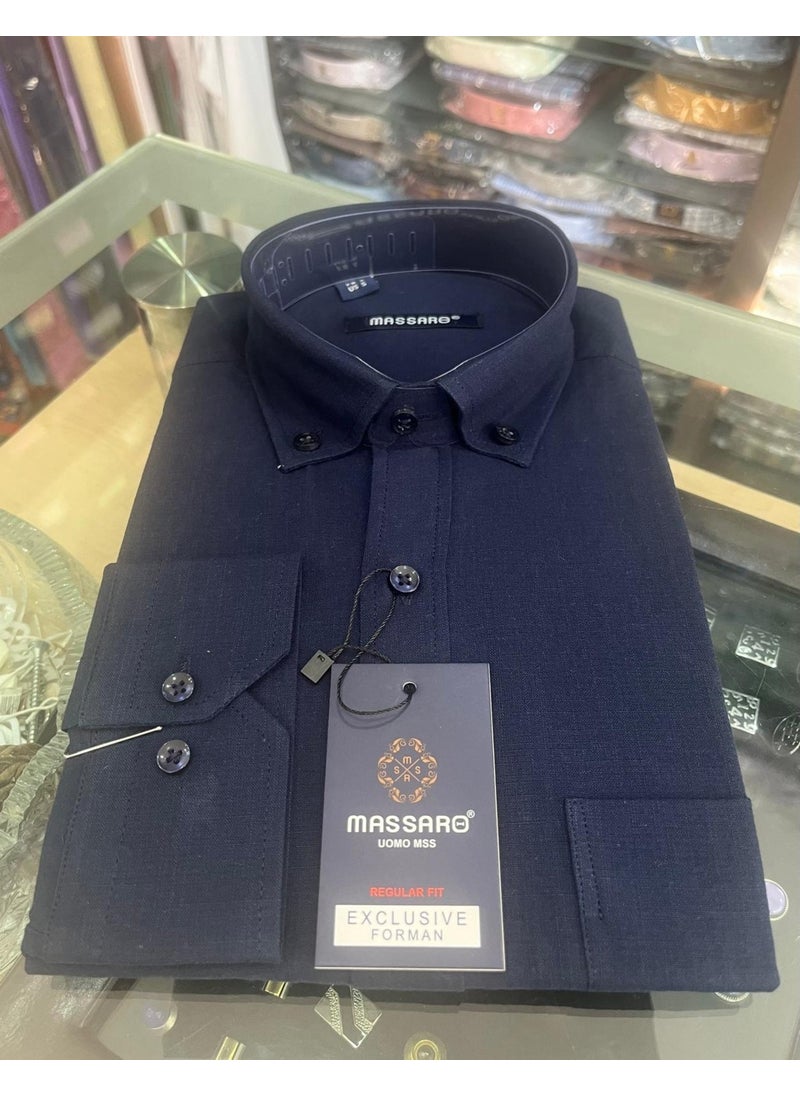 Massaro Linen Cotton Shirt  - Image 4
