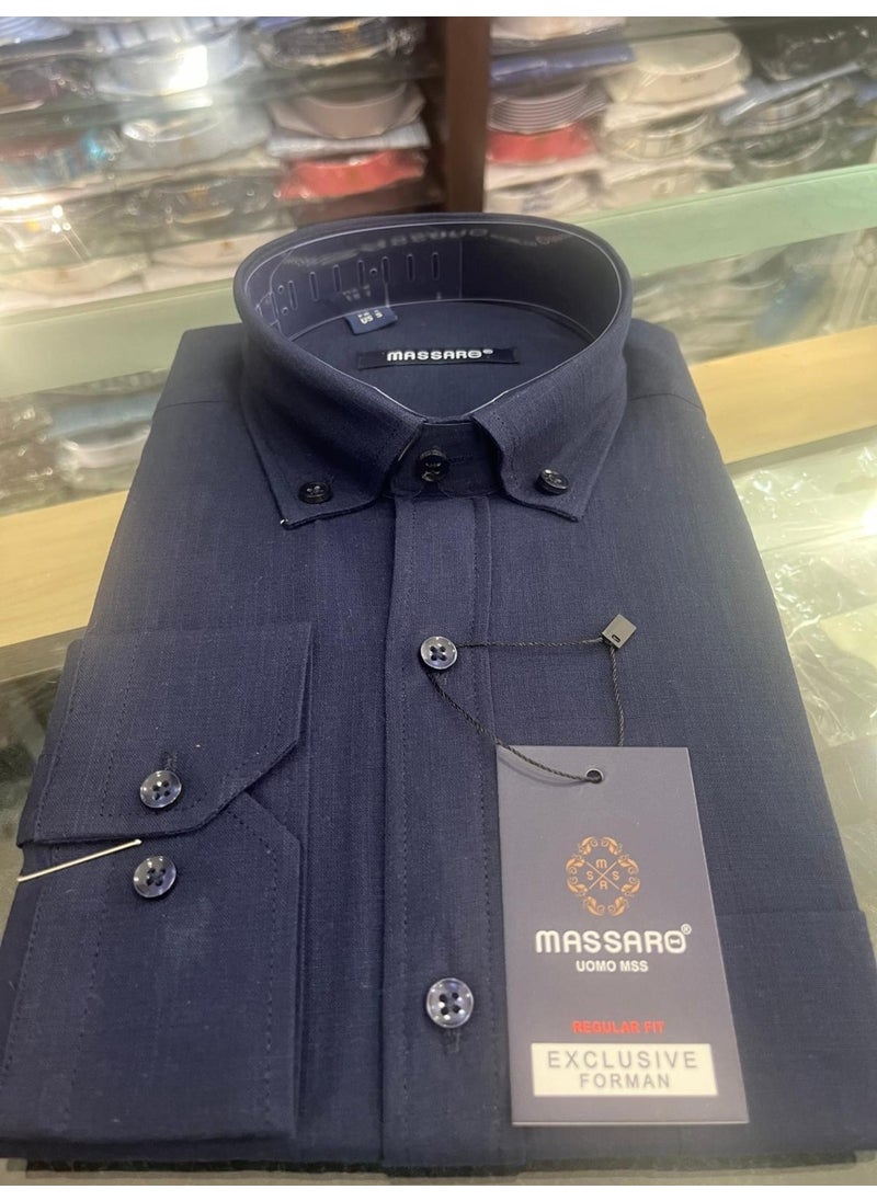 Massaro Linen Cotton Shirt  - Image 3