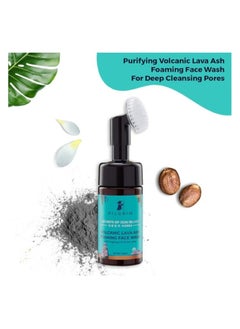 PILGRIM Volcanic Lava Ash Foaming Face Wash with Yugdugu & White Lotus 120 ml  - Image 2