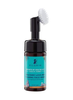 PILGRIM Volcanic Lava Ash Foaming Face Wash with Yugdugu & White Lotus 120 ml  - Image 1