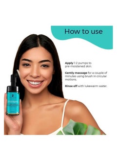 PILGRIM Volcanic Lava Ash Foaming Face Wash with Yugdugu & White Lotus 120 ml  - Image 3
