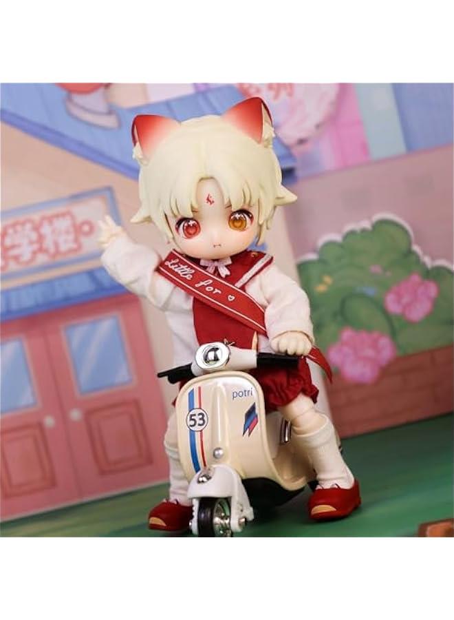 Arabest BJD Dolls Blind Box Figure, Kawaii 1/12 Mechanical Jointed Doll Surprise Toys Mystery Boxes Figures Collectible Action Figure Posable Dress Up Doll for Girls Boys (1 Single Box) - Image 2