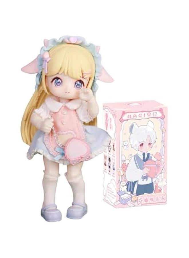 Arabest BJD Dolls Blind Box Figure, Kawaii 1/12 Mechanical Jointed Doll Surprise Toys Mystery Boxes Figures Collectible Action Figure Posable Dress Up Doll for Girls Boys (1 Single Box) - Image 1