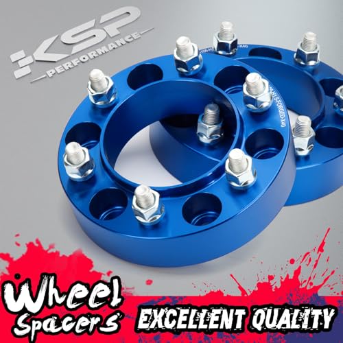 KSP PERFORMANCE KSP 6x5.5 Wheel Spacer Compatible with Toyota Tacoma 4Runner FJ Cruiser Tundra Sequoia, 1.5 inch 6x139.7mm 6 Lug Hub Centric Wheel Spacers with 106mm Bore 12x1.5 Studs for GX460 GX470, Set of 4 - Image 5