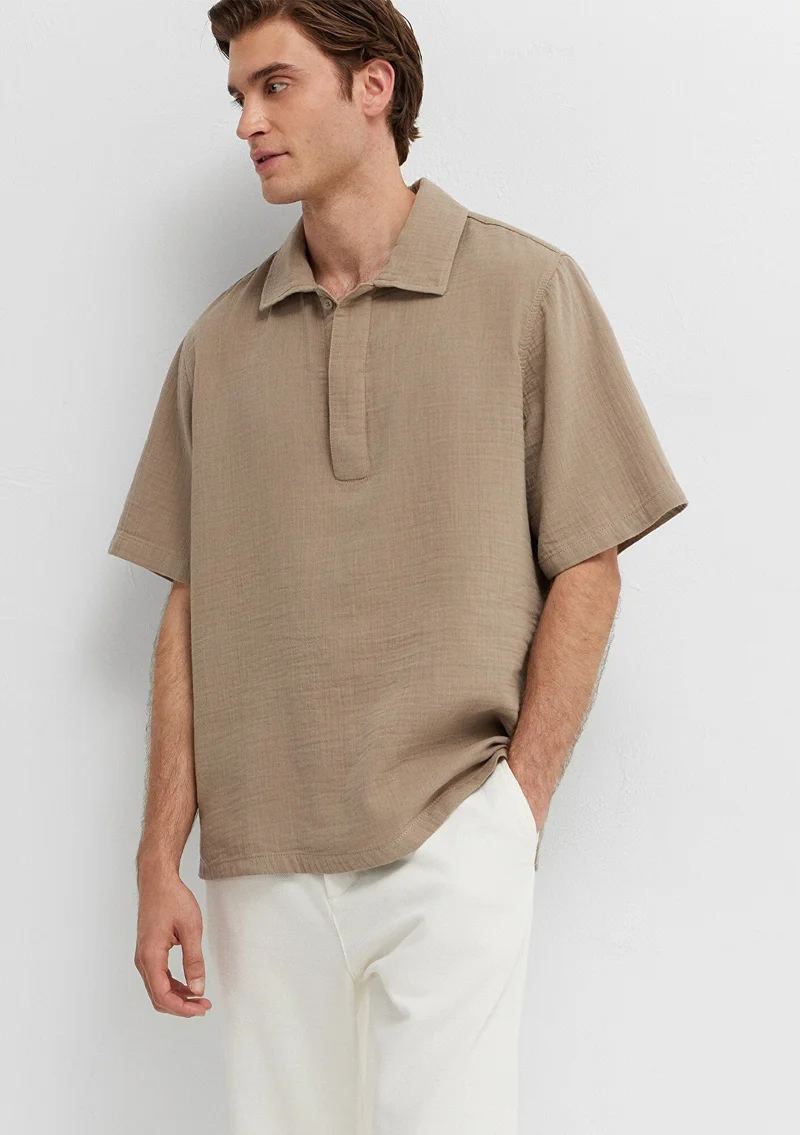 مافي Brown Shirt