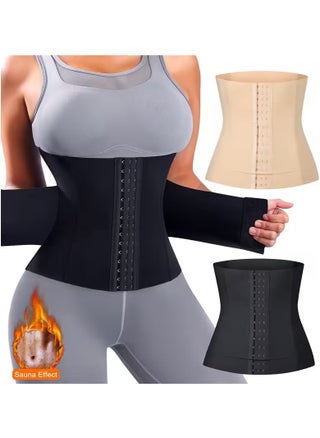 Adjustable Waist Slimming Corset Waist Trainer for Women,Breathable and Cozy Tummy Shaper Sauna Belt-Black - pzsku/Z1A145F87C5D0997F5F00Z/45/1748573315/33b8b3ba-642a-4efe-9510-9b7f16241530