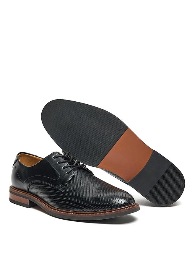 Steve Madden  Mmakai Black Men's Formal Lace-Up Shoes for Men | Best Price UAE