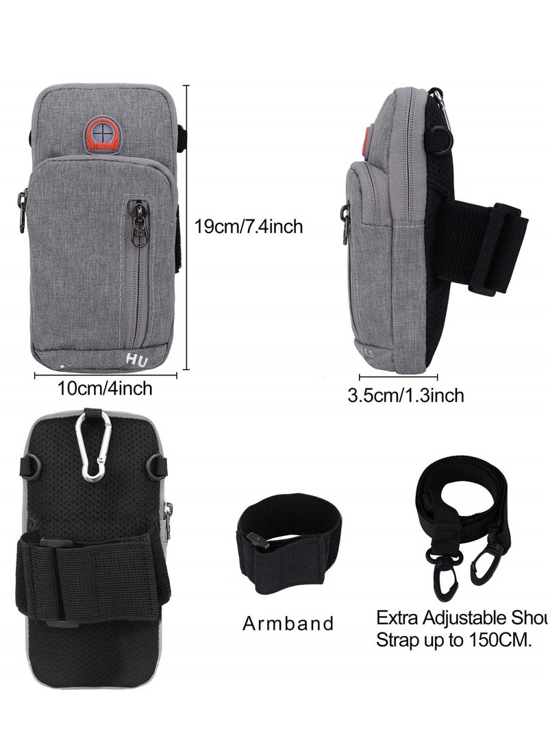 SYOSI - Armband Cell Phone Holder for Running Workout Exercise Sports Phone Arm Bands Pouch Bag Running Armband for Running Gym and Outdoor Activities - Image 1