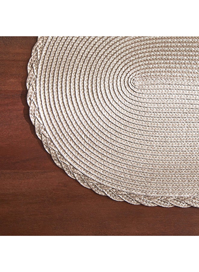 Home Box Miso Oval Polypropylene Placemat 45x30 cm - Image 3