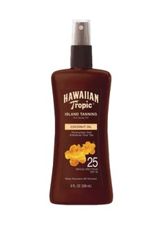 Hawaiian Tropic Protective Tanning Oil Pump Spray Spf 25 236Ml (8Oz)  - Image 1