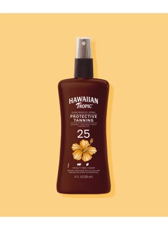 Hawaiian Tropic Protective Tanning Oil Pump Spray Spf 25 236Ml (8Oz)  - Image 3