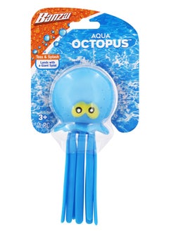 Banzai Banzai Aqua Octopus - 3 Colours Assorted ( Pink, Green, Blue)  - Image 1