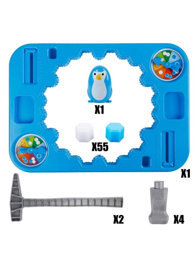 Dr.DuDu لعبة كسر الجليد من دكتور دودو - أنقذ البطريق على كتلة الجليد - لعبة عائلية مضحكة - لعبة فخ البطريق - لعبة تنشيط - هدايا يوم الأطفال - Image 2