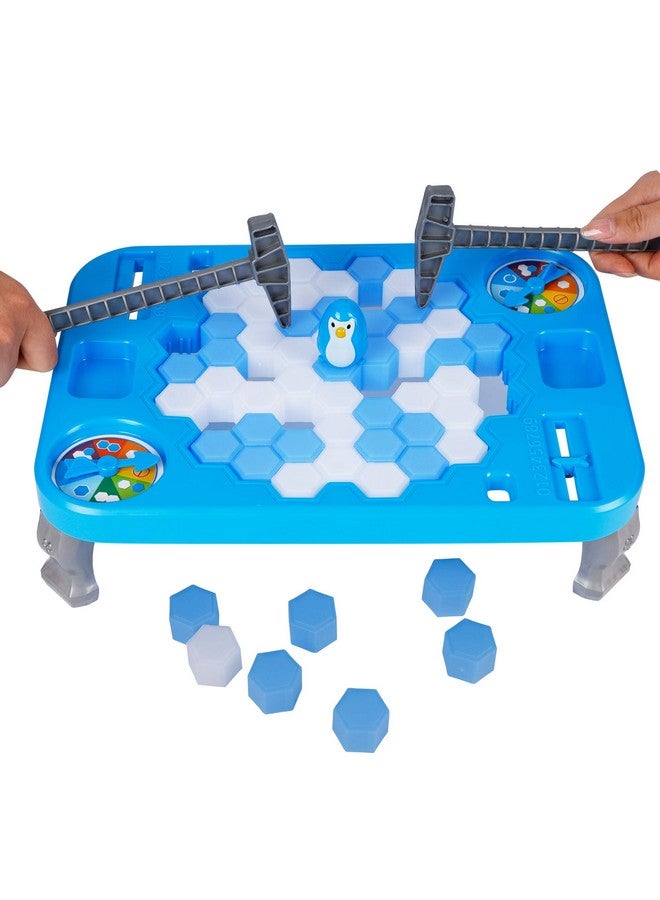 Dr.DuDu لعبة كسر الجليد من دكتور دودو - أنقذ البطريق على كتلة الجليد - لعبة عائلية مضحكة - لعبة فخ البطريق - لعبة تنشيط - هدايا يوم الأطفال - Image 1