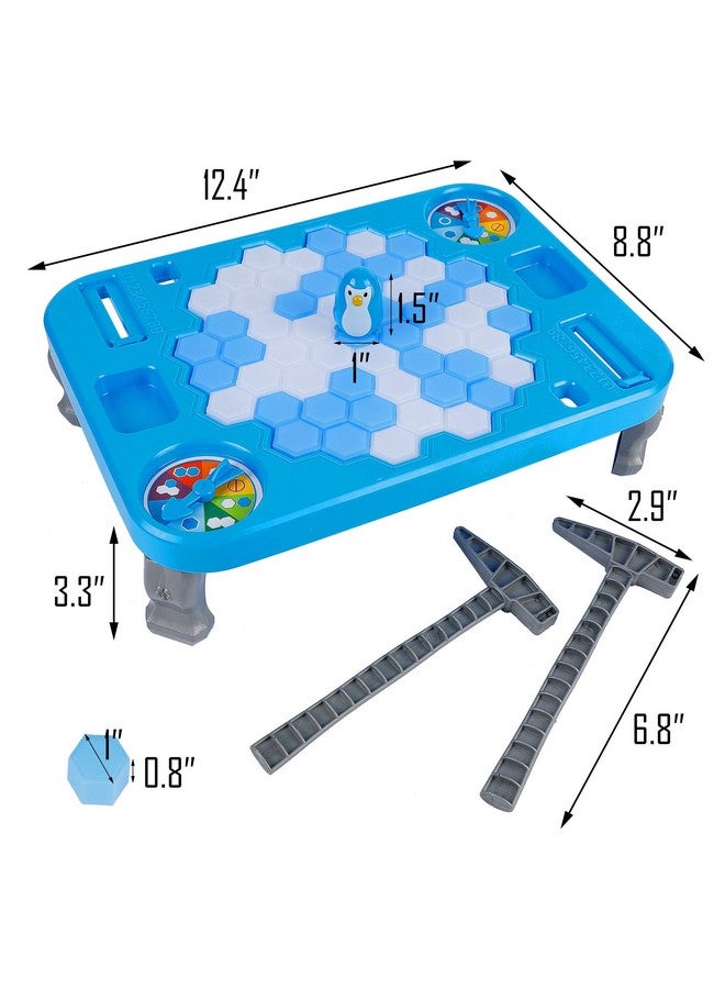 Dr.DuDu لعبة كسر الجليد من دكتور دودو - أنقذ البطريق على كتلة الجليد - لعبة عائلية مضحكة - لعبة فخ البطريق - لعبة تنشيط - هدايا يوم الأطفال - Image 4