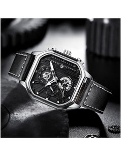 CRRJU CRRJU Men Watches Top Brand Luxury Leather Watch For Men Waterproof Sport Watch Man Quartz Wristwatch Date Chronograph+Box  - Image 4