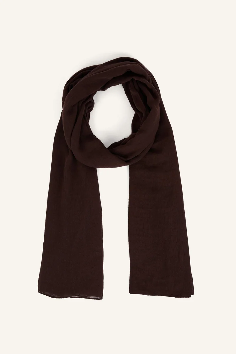 ديفاكتو Woman Soft Crash Hijab Scarf