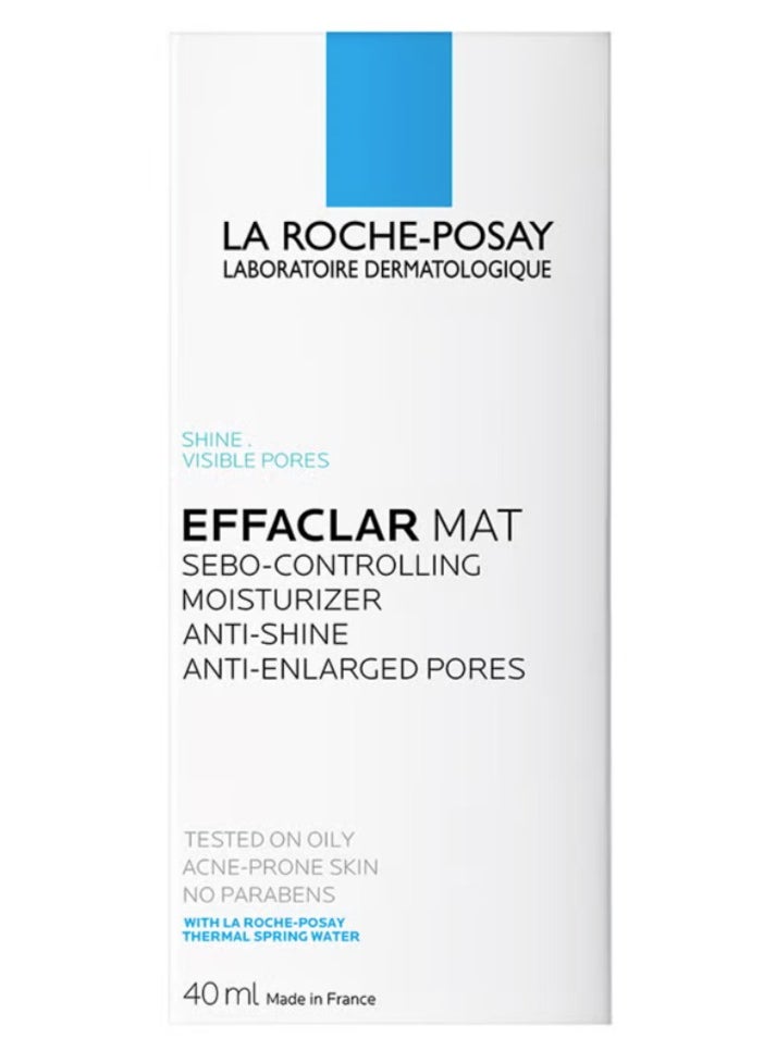 لا روشيل لاروش بوزيه Effaclar Mat Mattifying Moisturizer للبشرة الدهنية 40 مل  - Image 3