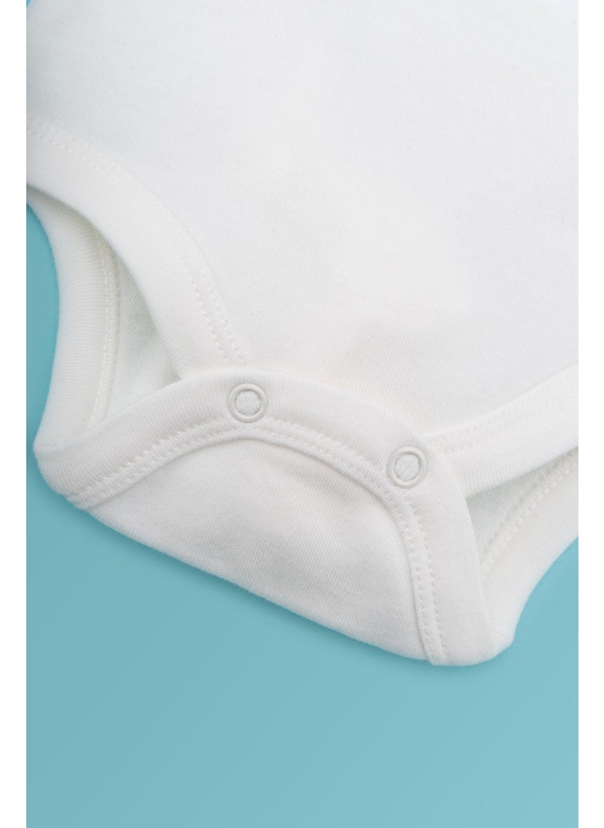 5-Piece Baby Undershirt Bodysuit with Snap Fasteners Ecru 100% Cotton Newborn - pzsku/Z1A14EF85A7A5A2A2A55BZ/45/_/1728060435/b2a61931-af28-4184-8040-e1b88302dc7b