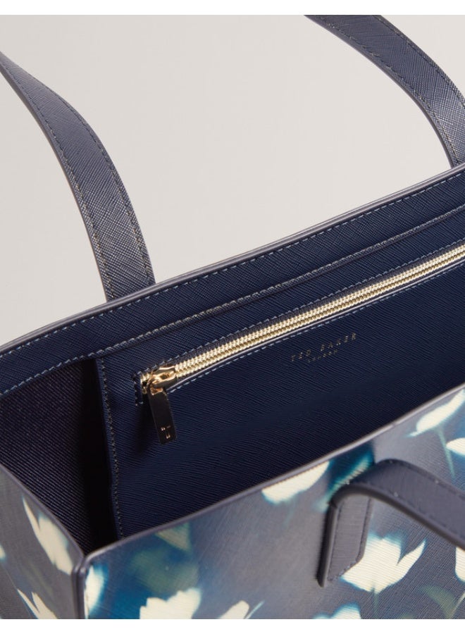Ted Baker حقيبة أيقونية مطبوعة بشكل توليب ممدود - Image 4