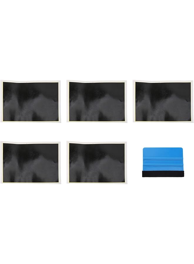 erorex 5 Pcs Laser Engraving Marking Paper 39X27Cm Black Laser Engraving Paper Diy Marking Paper For Ceramics Glass Metal Diy Laser Engraver Machine Tools - Image 1