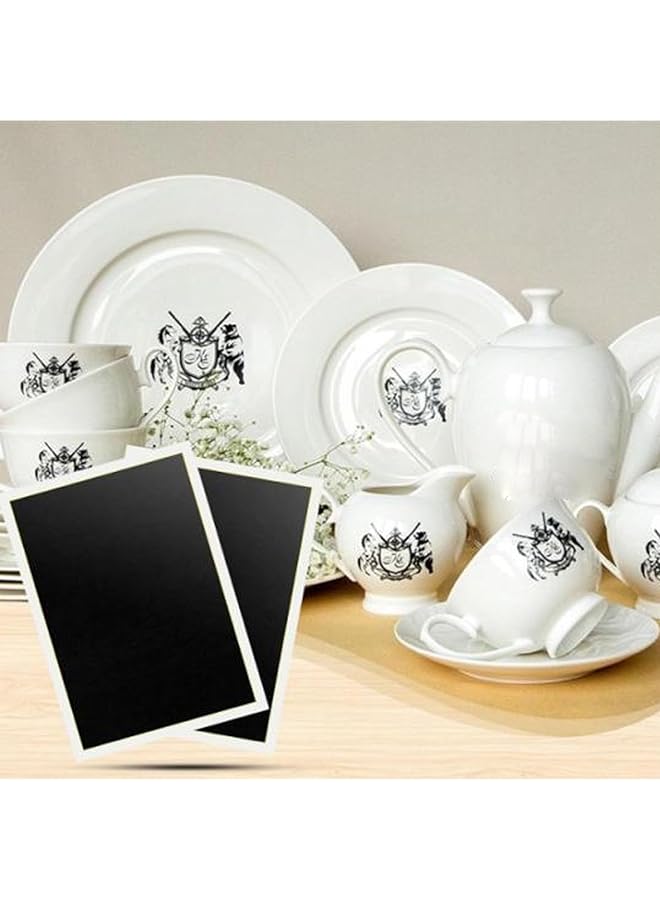 erorex 5 Pcs Laser Engraving Marking Paper 39X27Cm Black Laser Engraving Paper Diy Marking Paper For Ceramics Glass Metal Diy Laser Engraver Machine Tools - Image 5