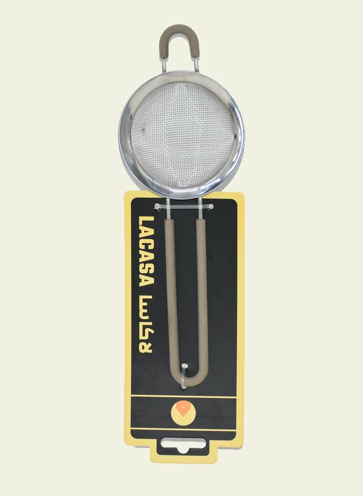 Lacasa Stainless Steel Strainer Silver/Grey14 centimeter - Image 2