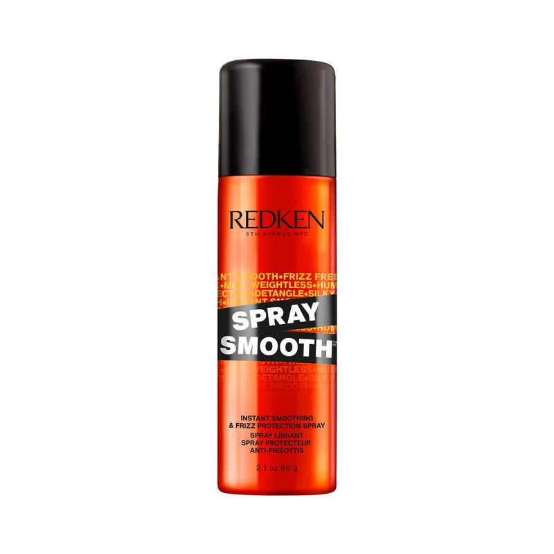 Redken Spray Smooth Anti Frizz Hair Spray | Frizz Control and Heat Protection | Instant Smoother | With Citric Acid | Paraben, Sulfate & Silicone-Free| 2 Oz - Image 1