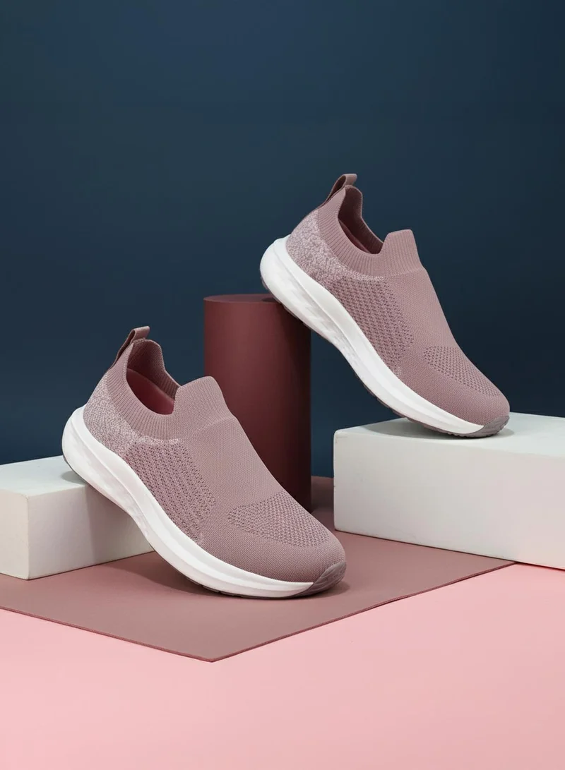 CAMPUS Mauve/L.Pink Women's Pink Slip On Shoes - Lightweight Shoes, Minimalist Designed for Elegance for Women | Best Price UAE