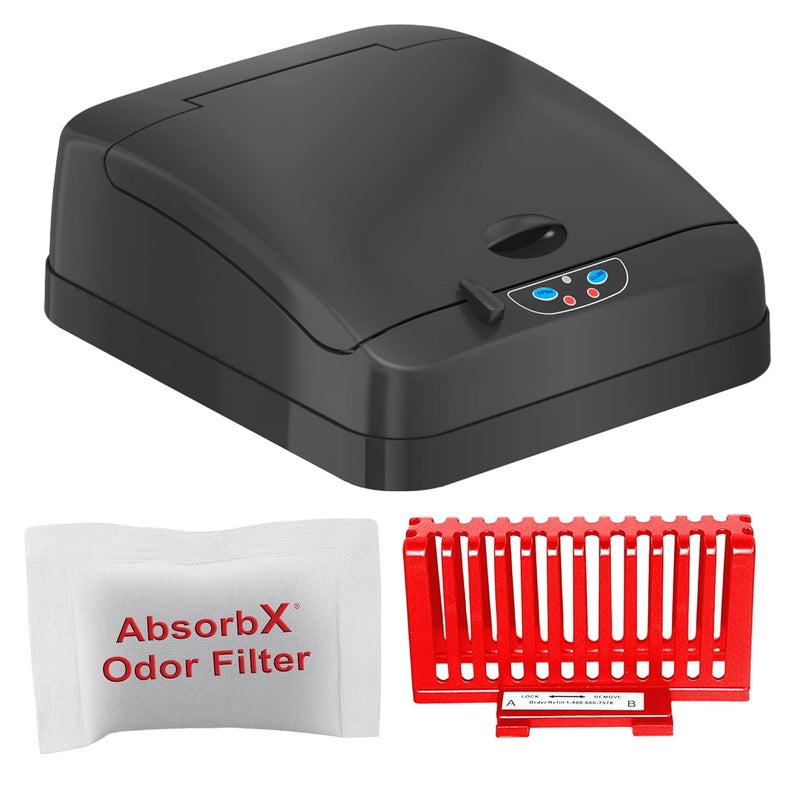 iTouchless New Sensor Trash Can Lid Replacement for Models IT13MX, IT13MXL, DZT13P, DZT13PL, DZT13M, and DZT08P, DZT08PL, and Other Variants - Image 1