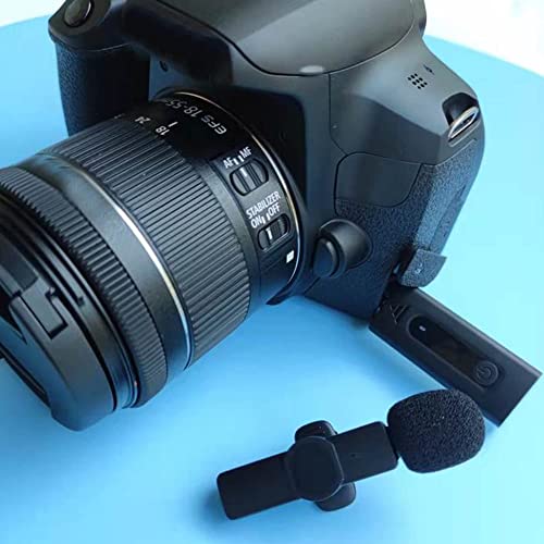 Careflection K-35 3.5mm Aux Dual Receivers (2 - Mics, 1 Input) Wireless Collar Microphone Lapel Lavalier Mic Plug & Play Mike with BT Speakers, DSLR Camera, Omnidirectional, Black - Image 4