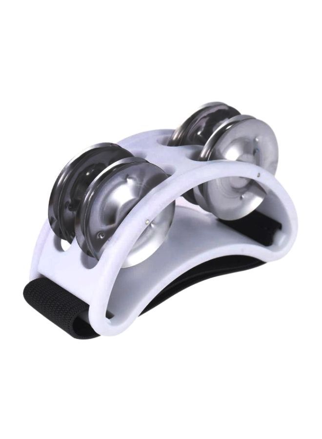 NIBEMINENT 2-Piece Foot Tambourine