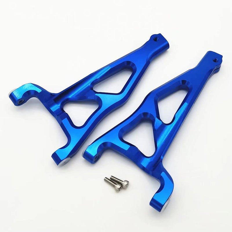 Generic EPTNNASO Aluminum Front Upper Suspension Arms L+R Blue for Traxxas 1/10 E-Revo 2.0 VXL 8631 8632  - Image 2