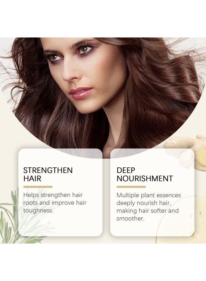 EELHOE Rosemary Ginger Hair Essential Oil Nourishing Hair Care Hair Care Hair Care Essential Oil - Image 4