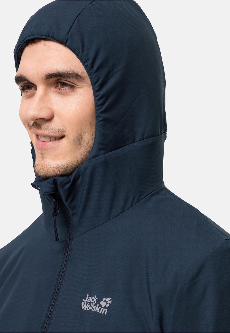 Jack Wolfskin mens Jwp Atmos Jkt Jacket, Night Blue, Large US - Image 3