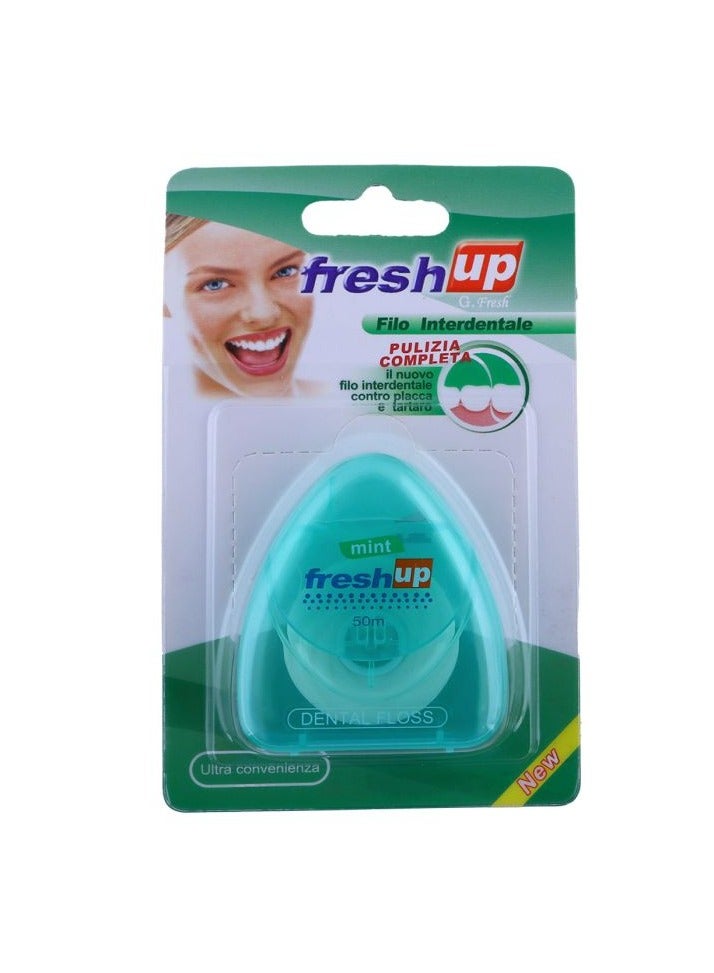 Fresh Up Dental Floss – Mint Flavor – Easy & Gentle Cleaning