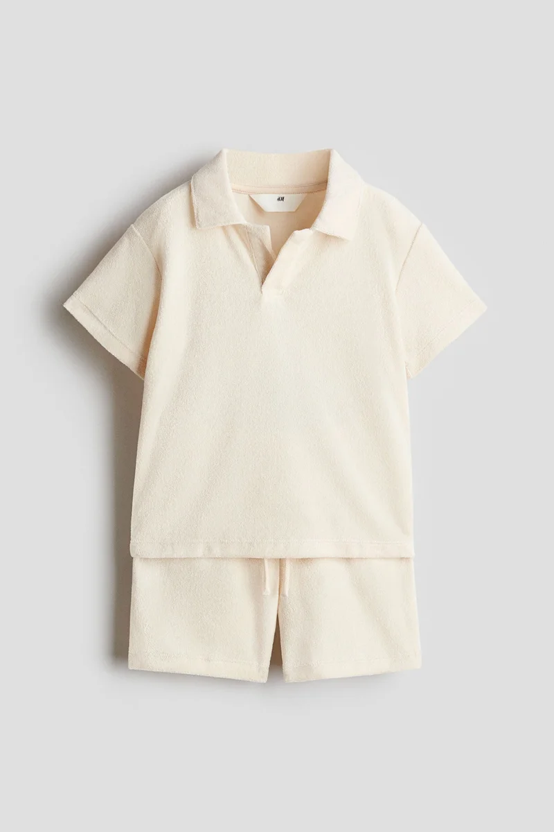 H&M 2-piece velour set
