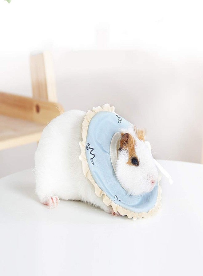 Zerodis Hamster Cone Collar,Guinea Pig Protective Ring Soft Cat Recovery Collar for Cat Kitten Prevent from Licking - Image 2