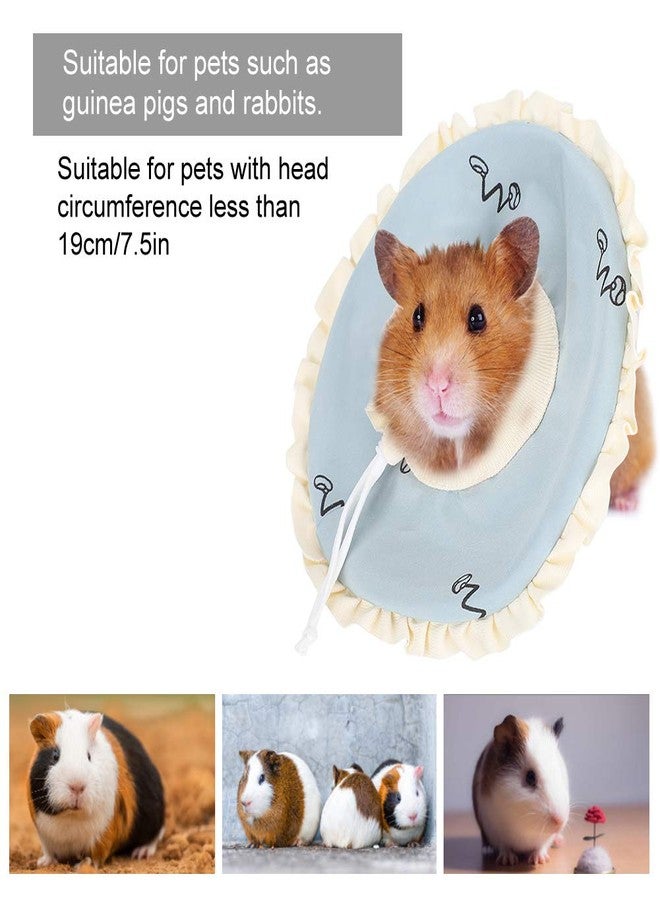 Zerodis Hamster Cone Collar,Guinea Pig Protective Ring Soft Cat Recovery Collar for Cat Kitten Prevent from Licking - Image 4