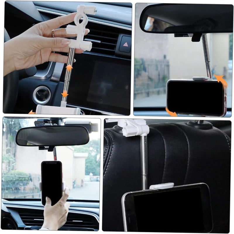 Outanaya Mobile Phone Holder for Car Rearview Mirror Easy One-Hand Operation Navigation St - Image 3