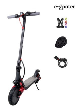 High Speed Electric Scooter With Flashing Turn Signals 350W Brushless Motor, Advance Shock Absorbers, App control, Bluetooth, Foldable E scooter , this amazing scooter comes with free helmet and lock - GRAY/BLACK - pzsku/Z1A15F71C4784C5A5656DZ/45/1747578187/5afe600e-54c7-453e-90c7-6b328e13e93b