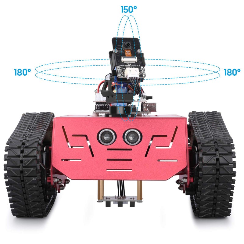 ELEGOO Conqueror Robot Tank Kit with UNO R3 for Arduino Robotics for Kids Ages 8-12 12-16 STEM Science Kits Coding Robots Toys for 8+ Year Old Boys Girls Teens Circuits Engineering Building Project - Image 3