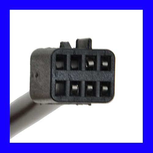 TRQ 2 Piece Driver and Passenger Side Mirror Assembly Set Electric Adjustment Heated No Memory Textured Compatible with 1996-1998 Jeep Grand Cherokee CH1320144 CH1321144 - Image 3