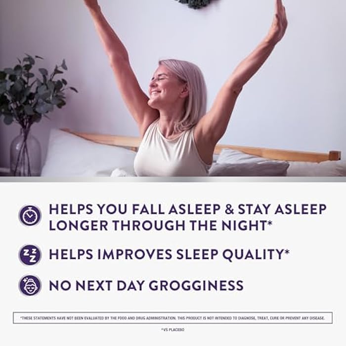 ZzzQuil ز ز ز كويل بيور ز ز زز كل ليلة إفراج ممتد، أقراص مساعدة على النوم بالميلاتونين، تساعدك على البقاء نائماً لفترة أطول، مساعدة على النوم للبالغين، 2 ملغ لكل قرص، 56 قرص إجمالي (2 عبوات من 28)  - Image 4