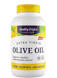 Healthy Origins Origins Olive Oil, 1250 mg  Heart Health Supplement 120 softgels 