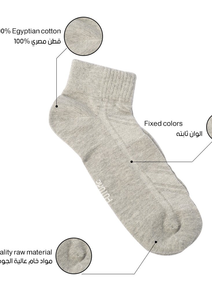 Future future socks short pack of 6 size (36-40) multicolor  - Image 4