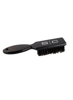 StyleCraft Professional Barber Patagonian Gentle Natural Bristle Fade Brush Beard Brush Cleaning Brush