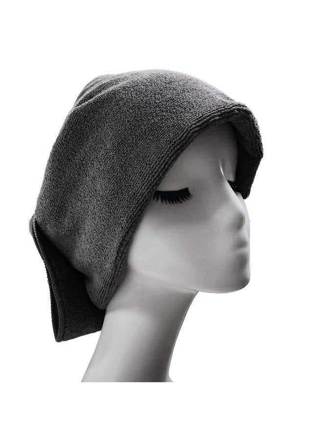 Polyte POLYTE Professional Quick Dry Lint Free Microfiber Hair Drying Salon Towel, 16 x 29 in, 8 Pack (Dark Gray) - Image 2