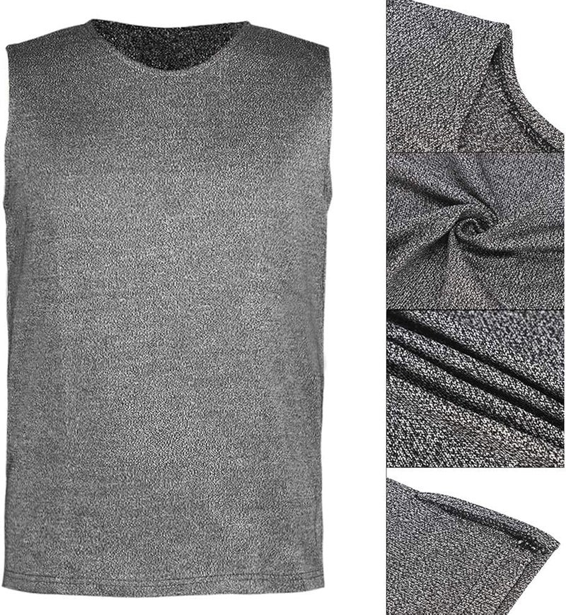 comfrt Level 5 Protective Vest, Robust Cut Resistant Anti Slash VVVV Short Sleeve Round Neck Safety Top Used in Various Scenarios (XL) - Image 3