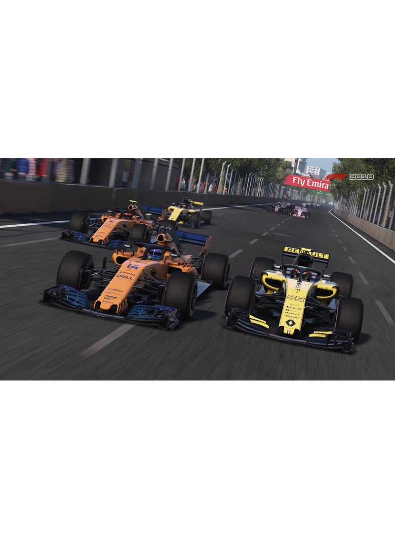 كود ماستر لعبة F1 2018 إصدار هيد لاين لجهاز الألعاب بلايستيشن 4 - رياضات - playstation_4_ps4 - Image 3